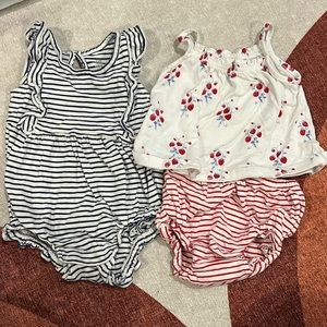 Baby Gap Bubble Romper Bundle